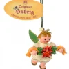 Déco Sapin De Noël, Ange Et Couronne De Fleurs<Hubrig, figurines pour enfant Best Sale