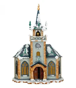 Eglise Eclairee Pour Village De Noël Miniature Winterkinder<Hubrig, figurines pour enfant Outlet