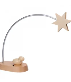 Etoile De Noël Electrique A Led Sur Socle, 21 Cm<Schalling, crèche moderne New