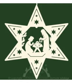 Etoile De Noël En Bois A Suspendre<Ratags, décos de Noël lumineuses en bois Store