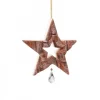 Etoile En Bois Avec Cristal Swarovski<Waldfabrik, photophore en bois et étoile sapin de Noël Flash Sale