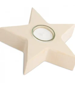 Etoile En Bois Bougeoir, 15 Cm<Waldfabrik, photophore en bois et étoile sapin de Noël Hot