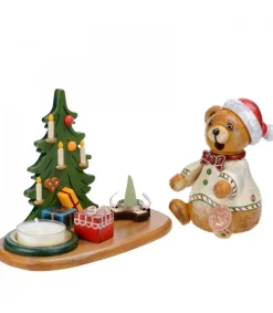Figurine Porte Encens Ourson Et Bougeoir<Hubrig, figurines pour enfant Clearance