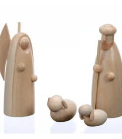 Figurine Pour Crèche De Noël, L'Ange Et Le Berger, 6 Cm<Schalling, crèche moderne Flash Sale
