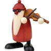 Figurine Père Noël Violoniste<Köhler, Père Noël en bois Hot