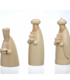 Figurines Bois Pour Crèche De Noël, Les Trois Rois Mages, 12 Cm<Schalling, crèche moderne Outlet
