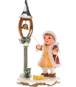 Fillette Et La Clochette De Noël - Village De Noël Miniature<Hubrig, figurines pour enfant Store