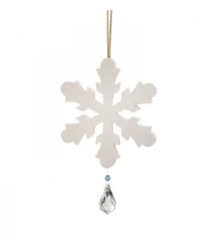 Flocon De Neige A Suspendre Avec Cristal Swarovski N° 1<Waldfabrik, photophore en bois et étoile sapin de Noël Outlet