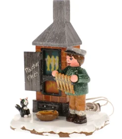 Fumoir A Poisson - Electrique - Village De Noël Miniature<Hubrig, figurines pour enfant Hot