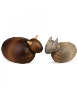 Grandes Figurines Crèche De Noël : L'Ane Et Le Boeuf<Köhler, Père Noël en bois Cheap