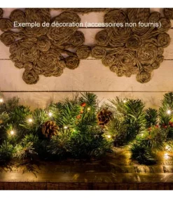 Guirlande Lumineuse Led Effet Gouttes, 100 Diodes Ambrees, Fil Noir<Konstsmide, guirlandes lumineuses de Noël Online