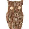 Hibou En Bois D'Ecorce, 16 Cm<Waldfabrik, photophore en bois et étoile sapin de Noël Sale