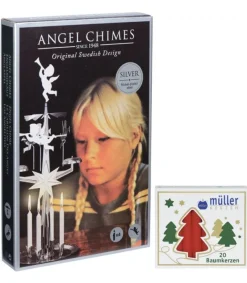 Kit Carillon Des Anges Argente + Bougies<Angel Chimes, carillon des anges Flash Sale
