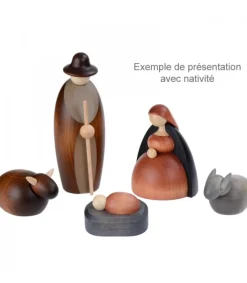 L'Ane Et Le Boeuf, 6 Cm<Köhler, Père Noël en bois Hot