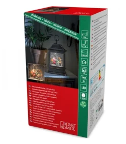 Lanterne À Neige A Led Avec Père Noël Dans Son Traineau, 25 Cm<Konstsmide, guirlandes lumineuses de Noël Discount