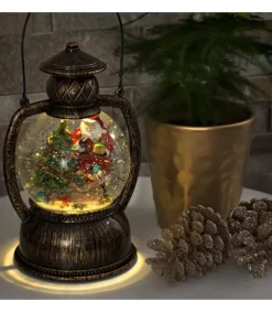 Lanterne À Neige Boule A Led, Père Noël, 20 Cm<Konstsmide, guirlandes lumineuses de Noël Online
