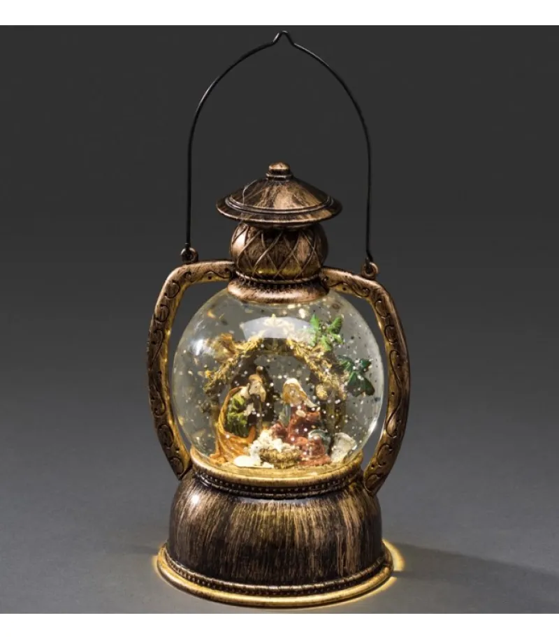 Lanterne À Neige, Crèche De Noël, 20 Cm<Konstsmide, guirlandes lumineuses de Noël Online