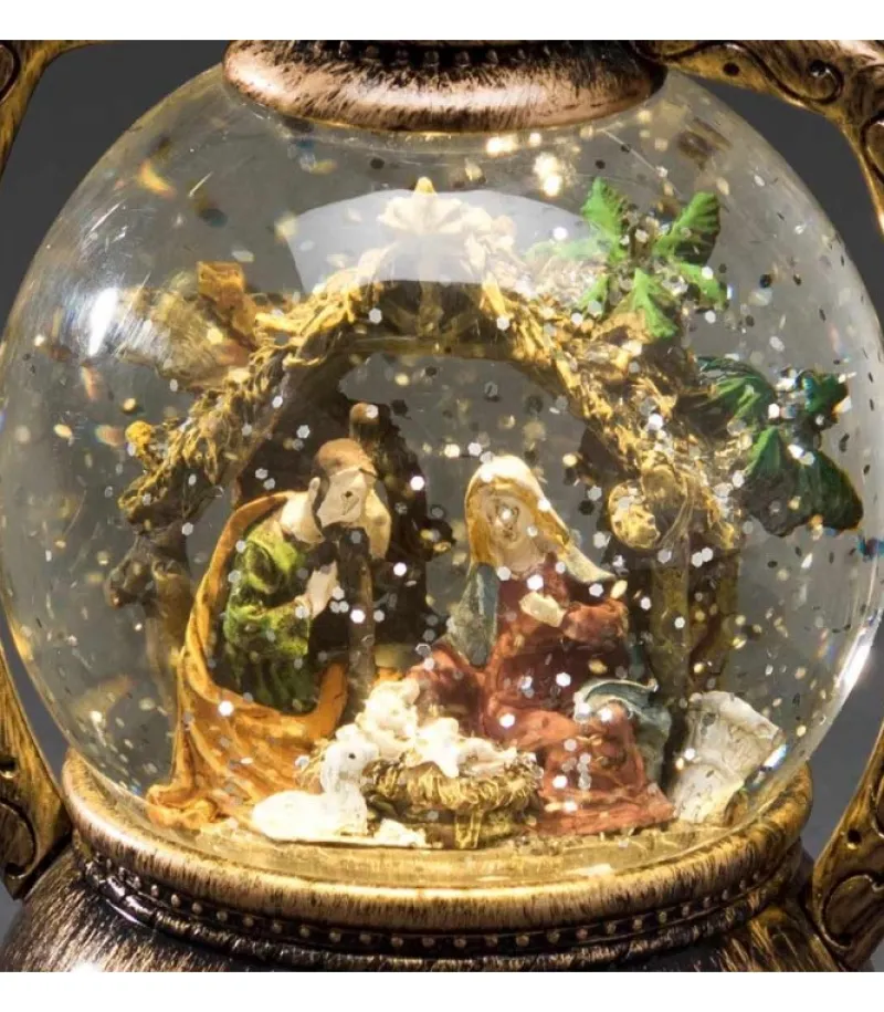 Lanterne À Neige, Crèche De Noël, 20 Cm<Konstsmide, guirlandes lumineuses de Noël Online