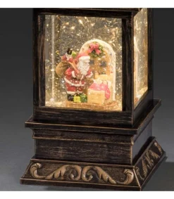 Lanterne De Noël À Neige A Led Avec Père Noël Et Enfants, 22 Cm<Konstsmide, guirlandes lumineuses de Noël Discount