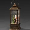Lanterne De Noël À Neige Avec Père Noël, 27 Cm<Konstsmide, guirlandes lumineuses de Noël Sale