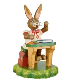 Lapin De Paques En Bois Ecolier Assidu<Hubrig, figurines pour enfant Hot