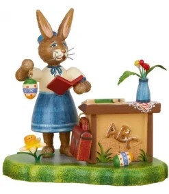 Lapin De Paques En Bois Institutrice<Hubrig, figurines pour enfant Clearance
