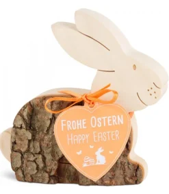 Lapin En Bois Couche, 9 Cm<Waldfabrik, photophore en bois et étoile sapin de Noël Sale