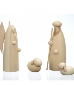Le Berger Et L'Ange, Personnages Pour Crèche De Noël, 12 Cm<Schalling, crèche moderne Sale