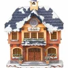 Maison Eclairee Pour Figurine De Noël Miniature Winterkinder, L'Ecole Du Village<Hubrig, figurines pour enfant Cheap