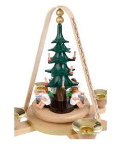 Manège De Noël, Anges Musiciens Autour Du Sapin<Richard Glasser, Pyramides de Noël allemandes Best Sale