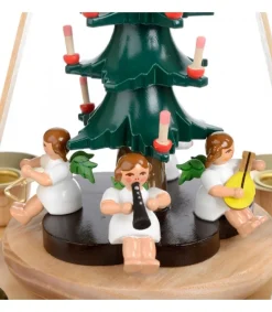 Manège De Noël, Anges Musiciens Autour Du Sapin<Richard Glasser, Pyramides de Noël allemandes Best Sale