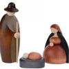 Nativite, Petit Jesus, Joseph, Marie, 12 Cm<Köhler, Père Noël en bois Sale