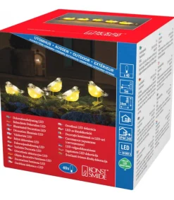 Oiseaux Lumineux Led En Acrylique, 5 Chardonnerets<Konstsmide, guirlandes lumineuses de Noël Store