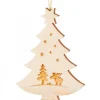 Pendentif Sapin De Noël En Bois, Elan<Waldfabrik, photophore en bois et étoile sapin de Noël Discount