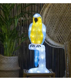 Perroquet Lumineux 50 Cm En Acrylique, 48 Diodes Blanc Chaud<Konstsmide, guirlandes lumineuses de Noël Best