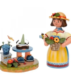 Personnage Brule-Encens Jardiniere<Hubrig, figurines pour enfant Cheap