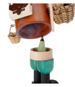 Personnage Brule-Encens Vendeur De Paniers<Richard Glasser, Pyramides de Noël allemandes Sale