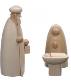 Petit Jesus, Joseph, Marie Pour Crèche De Noël, 6 Cm<Schalling, crèche moderne Flash Sale