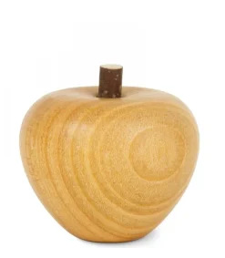 Petite Pomme En Bois Poli, 4 Cm<Waldfabrik, photophore en bois et étoile sapin de Noël Flash Sale