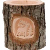 Photophore En Bois Cisele, Cerf En Foret<Waldfabrik, photophore en bois et étoile sapin de Noël Flash Sale