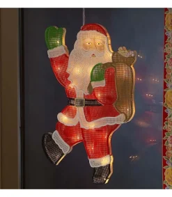 Père Noël Lumineux Qui Salue<Konstsmide, guirlandes lumineuses de Noël Discount