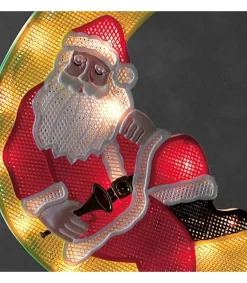 Père Noël Lumineux Sur La Lune<Konstsmide, guirlandes lumineuses de Noël Clearance