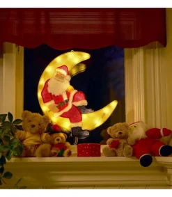 Père Noël Lumineux Sur La Lune<Konstsmide, guirlandes lumineuses de Noël Clearance