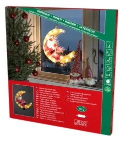 Père Noël Lumineux Sur La Lune<Konstsmide, guirlandes lumineuses de Noël Clearance