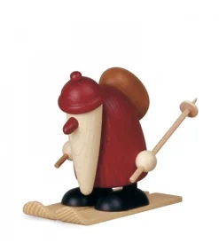 Père Noël Rouge A Ski<Köhler, Père Noël en bois Fashion