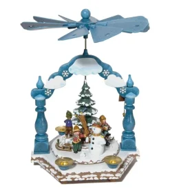 Pyramide A Bougies Winterkinder Enfants Dans LÀ Neige<Hubrig, figurines pour enfant Flash Sale