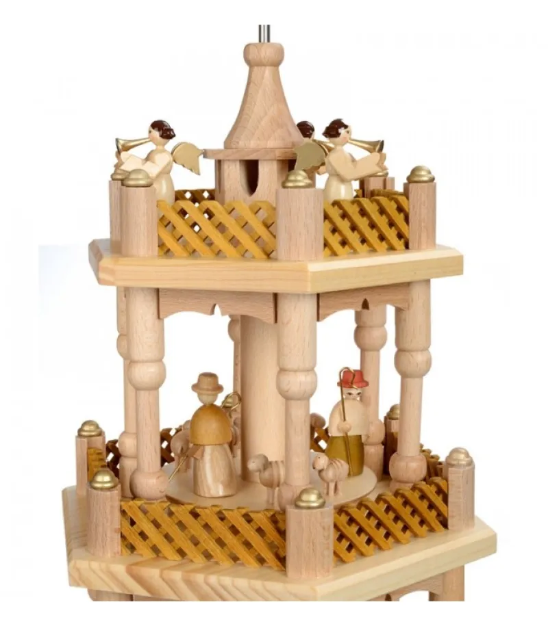 Pyramide D'Allemagne Avec 2 Etages<Richard Glasser, Pyramides de Noël allemandes Clearance