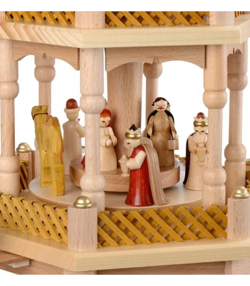 Pyramide D'Allemagne Avec 2 Etages<Richard Glasser, Pyramides de Noël allemandes Clearance