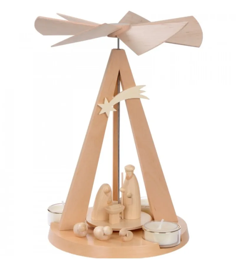 Pyramide De Noël Bois Au Design Moderne<Schalling, crèche moderne Fashion
