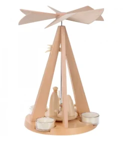 Pyramide De Noël Bois Au Design Moderne<Schalling, crèche moderne Fashion
